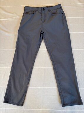 Member’s Mark Denali Performance Pants 34x30 Charcoal Gray Stretch Travel Hiking